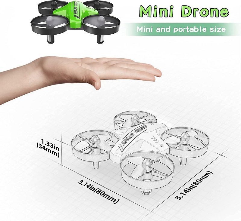 Mini Drone For Kids And Beginners Green factory